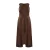 Mouvementloze Jurk met Ceintuur Dames Mat Fashion