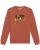 Watapparel Sweatshirt ‘ Happy Camper ‘  lichtbruin / gemengde kleuren