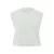 Mou shirt zonder mouwen in interlock jersey met logo en elastische zoom dames s.Oliver