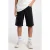 America Today denim short black denim