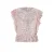 NoBell’ peplum top roze met pailletten