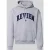 REVIEW hoodie met labelstitching