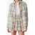 IRO Paris Maryse Overshirt Ecru/blue