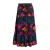GREAT LOOKS crinkle rok bloemenprint