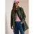 Lange blouson met wol