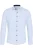 Pure Functional Slim Fit Jersey shirt lichtblauw, Effen