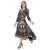 Asymmetrische kanten jurk dames Goddiva
