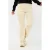 EsQualo Trousers Rib Flair Off White