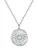 Glanzstücke München Ketting  mintgroen / zilver