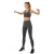 USA Pro Naadloze leggings met hoge taille voor dames (Houtskool)