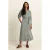 Expresso blousejurk medium blue denim