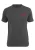 Mister Tee Shirt ‘Cash Only’  antraciet / rood / wit