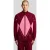 Lyle & Scott Argyle gebreid trainingsjack – bordeauxrood