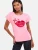 Lipsy Shirt  lichtroze / rood / wit