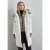 Street One Dames Jas met afneembare capuchon in Grijs|Wit|Beige