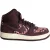 Nike x Liberty London Air Force 1 High-Top Sneakers in Bordeau Suède