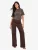 Friends Like These Blouse  bruin / wit