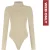 Malelions Women Signature Bodysuit | Taupe