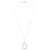 Orphelia Dames 925 Sterling Zilveren Ketting met Hanger – Zilver ZH-7424