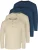 normani Shirt ‘Neuville’  beige / marine
