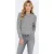Jacqueline de Yong alva life l/s embellish pullover 15351917 medium grey melange