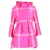 Fendi Pop Tartan Regenjas met Capuchon in Roze Polyester