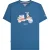 Lambretta Heren AW24 Scooter Vlag Big & Tall T-Shirt (Donkerblauw)