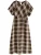Next Jurk  beige / bruin / lichtbruin / donkerbruin