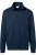 HAKRO 451 Half-Zip Sweater marine, Effen