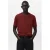 Mango Man regular T-shirt donkerrood