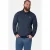 Jan Vanderstorm trui Plus Size – donkerblauw