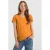 Anytime T-shirt met V-hals oranje