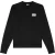 Diesel Heren Sweatshirt met Ronde Hals en Logo (Zwart)
