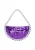 myMo at night Clutch  lila / transparant