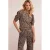 Tramontana straight high waist broek zwart