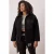 Trendyol Curve Dames Zwart Effen Lang Oversized Grote maten Sweatshirts