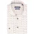 Modern fit easy iron Ledub overhemd katoen wit geprint