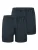 Schiesser Boxershorts set van 2 jersey nachtblauw – Boxershorts multipacks Heren Onderbroek – nachtblauw
