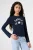 Donkerblauwe longsleeve