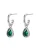 Hey Happiness Oorbellen ‘May Birthstone’  zilver