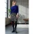 Gedessineerde chiffon rok