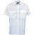 Premier Heren Korte Mouw Piloot Werk Shirt (Lichtblauw)