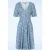 Emilia Toile swing jurk in lichtblauw