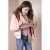 NONO reversible faux fur jas – roze