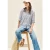 Cecil Dames Korte overhemdblouse in Blauw