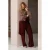 &Co Woman geruit jasje met backprint – bruin