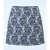 Aubin Wedgwood Jacquard a-lijn mini rok in blauw