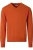 Redmond Casual Trui V-hals bruin, Effen