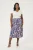 Rok A-shape Abstract Multi Color Print