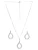 AVANT-GARDE PARIS Sieraden set ‘Filipaa’  zilver